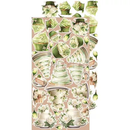 Craft O'Clock Kivágóív - A Day To Remember - Wedding elements - Extras to Cut Set (18 ív)