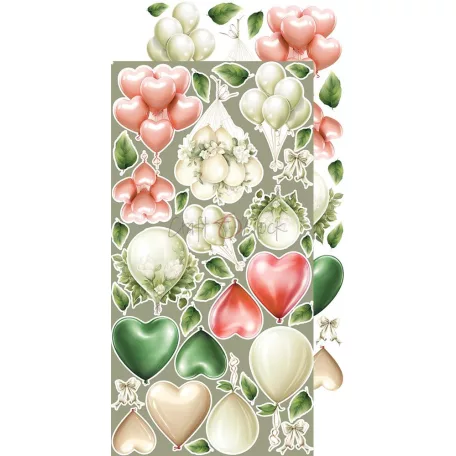 Craft O'Clock Kivágóív - A Day To Remember - Mix - Extras to Cut Set (18 ív)