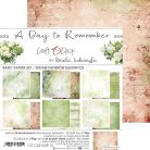 Craft O'Clock Scrapbook papírkészlet 8" (20 cm) - A Day To Remember - Basic Paper Set (24 ív)