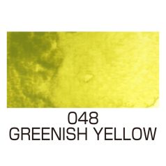   Kuretake Gansai Tambi Akvarell festék - #48 Greenish Yellow (1 db)