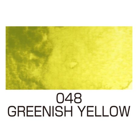 Kuretake Gansai Tambi Akvarell festék - #48 Greenish Yellow (1 db)