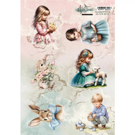 Alchemy of Art Rizspapír A4 - Soul of Spring - 1 - Rice Paper (1 ív)