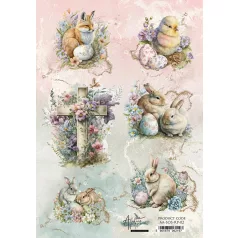   Alchemy of Art Rizspapír A4 - Soul of Spring - 2 - Rice Paper (1 ív)