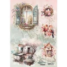   Alchemy of Art Rizspapír A4 - Soul of Spring - 4 - Rice Paper (1 ív)