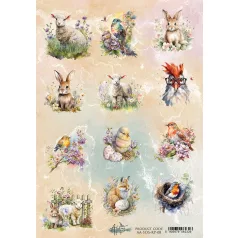   Alchemy of Art Rizspapír A4 - Soul of Spring - 8 - Rice Paper (1 ív)