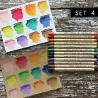Tim Holtz Akvarell ceruzakészlet - Kit 4 - Distress Watercolor Pencils (12 db)