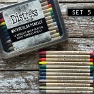 Tim Holtz Akvarell ceruzakészlet - Kit 5 - Distress Watercolor Pencils (12 db)