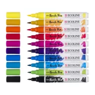   Talens Ecoline Akvarell ecsetfilc készlet - Primary - Brush Pen (10 db)
