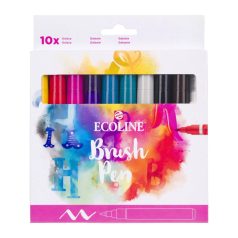   Talens Ecoline Akvarell ecsetfilc készlet - Galaxy - Brush Pen (10 db)
