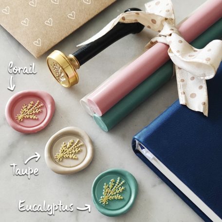 AladinE Szürkésbarna pecsétviasz rúd - Taupe - Wax Stick (4 db)