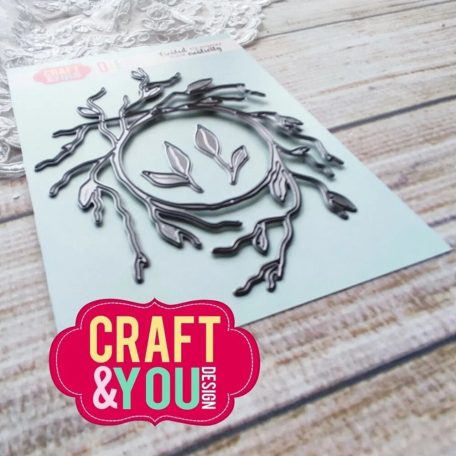 Craft & You Vágósablon - Wreath - Cutting Dies (1 csomag)