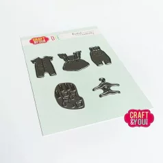   Craft & You Vágósablon - Baby's Clothes - Babaruhák - Cutting Dies (1 csomag)