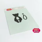 Craft & You Vágósablon - Fox Baby Toy - Cutting Dies (1 csomag)