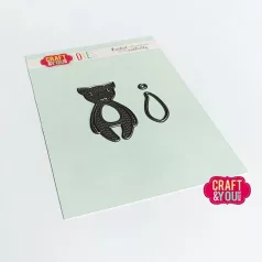   Craft & You Vágósablon - Fox Baby Toy - Cutting Dies (1 csomag)