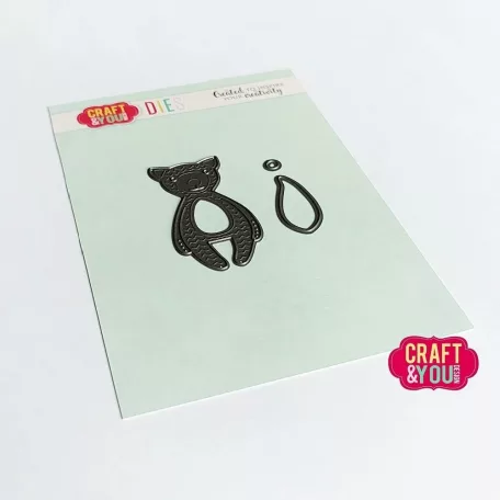 Craft & You Vágósablon - Fox Baby Toy - Cutting Dies (1 csomag)