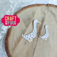  Craft & You Vágósablon - Geese Baby Toys - Libák - Cutting Dies (1 csomag)