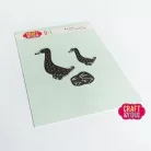 Craft & You Vágósablon - Geese Baby Toys - Libák - Cutting Dies (1 csomag)