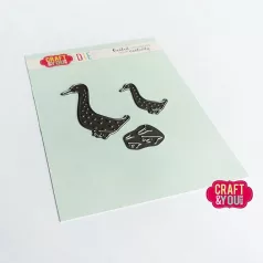   Craft & You Vágósablon - Geese Baby Toys - Libák - Cutting Dies (1 csomag)