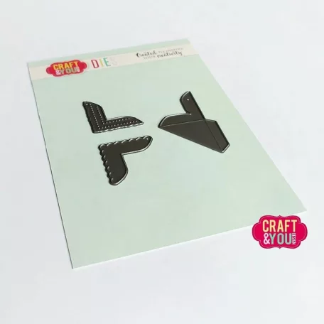 Craft & You Vágósablon - Photo Corners 2 - Fotósarok - Cutting Dies (1 csomag)