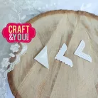 Craft & You Vágósablon - Photo Corners 2 - Fotósarok - Cutting Dies (1 csomag)