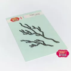   Craft & You Vágósablon - Branch Set 2 - Cutting Dies (1 csomag)