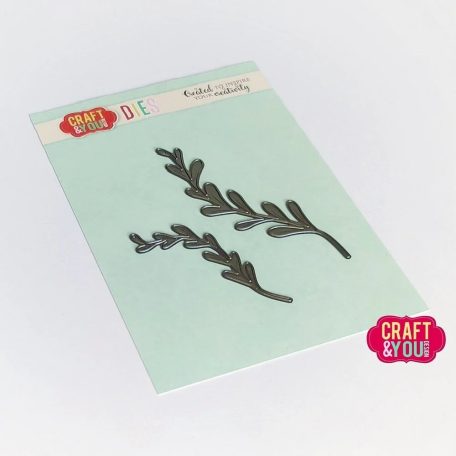 Craft & You Vágósablon - Drooping Twigs - Cutting Dies (1 csomag)
