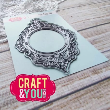 Craft & You Vágósablon - Oldfashion Frame  - Cutting Dies (1 csomag)