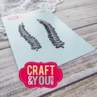 Craft & You Vágósablon - Polypody Set 1 - Cutting Dies (1 csomag)