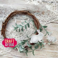  Craft & You Vágósablon - Rabbits - Nyuszik - Cutting Dies (1 csomag)