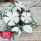 Craft & You Vágósablon - Rose With Leaves - Cutting Dies (1 csomag)