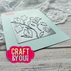   Craft & You Vágósablon - Magnolia - Cutting Dies (1 csomag)