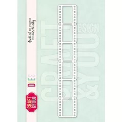   Craft & You Vágósablon - Film Strip 2.4x14 cm - Cutting Dies (1 csomag)
