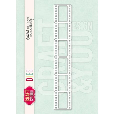 Craft & You Vágósablon - Film Strip 2.4x14 cm - Cutting Dies (1 csomag)