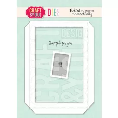   Craft & You Vágósablon - Photo Frame - Cutting Dies (1 csomag)
