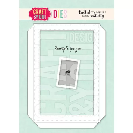 Craft & You Vágósablon - Photo Frame - Cutting Dies (1 csomag)