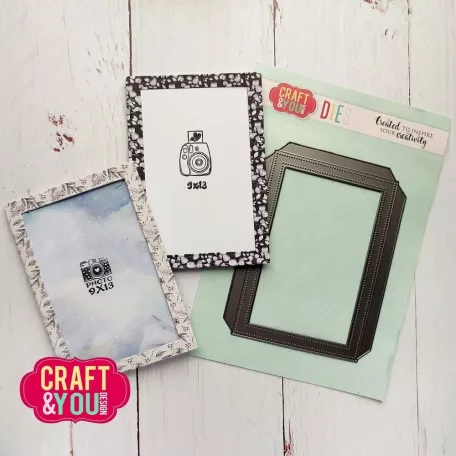 Craft & You Vágósablon - Photo Frame - Cutting Dies (1 csomag)