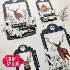 Craft & You Vágósablon - Tag Set - Cutting Dies (1 csomag)
