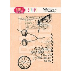   Craft & You Szilikonbélyegző - Blooming Grunge - Clear Stamps (1 db)