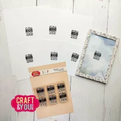   Craft & You Szilikonbélyegző - Mini Cameras Set 2 - Clear Stamps (1 db)