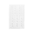 Díszítőelem - Clear - Dew Drops (1 ív)