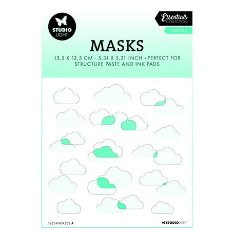 Studio Light Stencil - Clouds - Masks (1 db)
