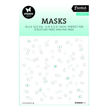 Studio Light Stencil - Confetti - Masks (1 db)