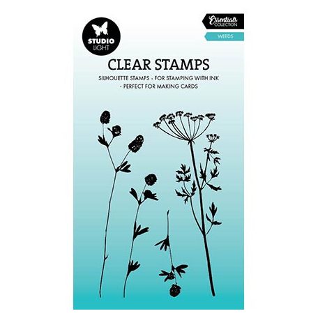 Studio Light Szilikonbélyegző - Weeds - Clear Stamps - Essentials nr.613 (1 csomag)