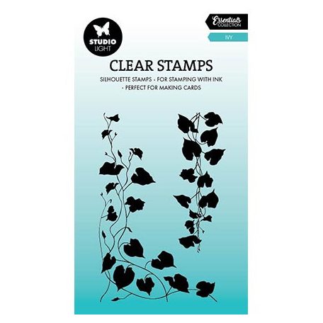 Studio Light Szilikonbélyegző - Ivy - Clear Stamps - Essentials nr.616 (1 csomag)