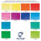 Talens Van Gogh akvarellfesték készlet - 12 szín - Vibrant colours - Watercolour pocket box (1 csomag)