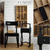 Fusion Mineral Paint bútorfesték Coal Black 500 ml