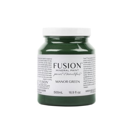 Fusion Mineral Paint bútorfesték Manor Green 500 ml