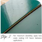 Fusion Tough Coat Clear Finish Gloss Átlátszó fényes bevonat 500 ml