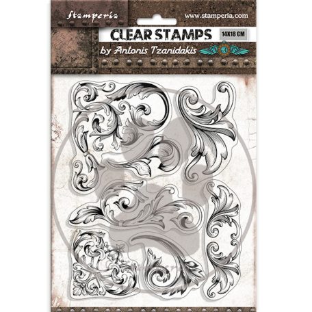 Stamperia Szilikonbélyegző - Sir Vagabond in Fantasy World - Greeks - Clear Stamps (1 csomag)