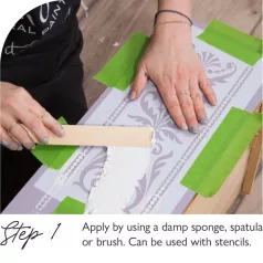   Fusion Gyöngyház domborpaszta / Smooth Embossing Paste Pearl (250 ml)